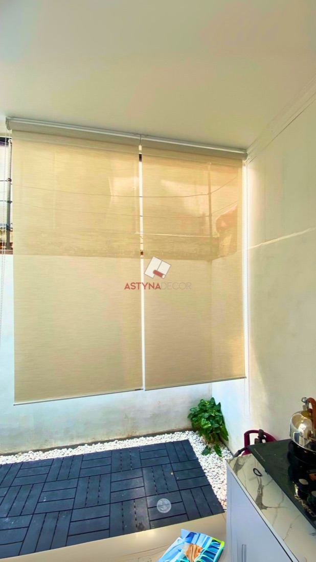 Roller blind exterior balkon